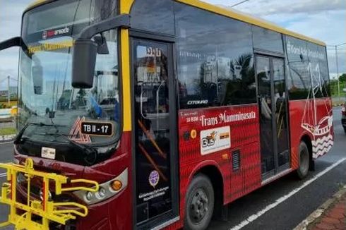 Teman Bus Trans Mamminasata Resmi Beroperasi di Makassar