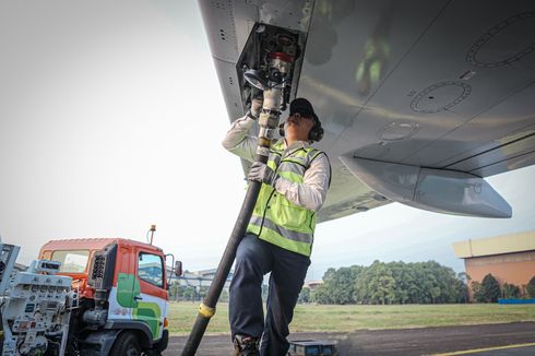 Pesawatnya Pakai Bioavtur Pertamina, Bos Garuda: Tak Ada Perbedaan Signifikan dengan Avtur Biasa