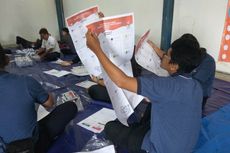KPU Kota Banjar Mulai Lipat 602.020 Surat Suara 