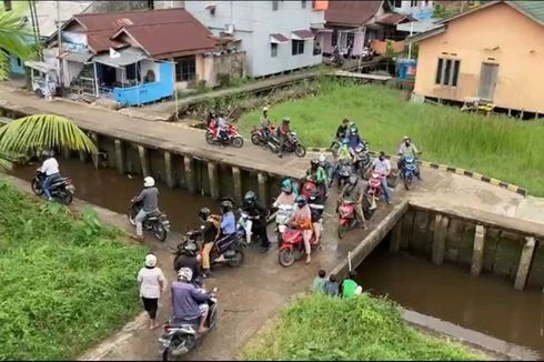 Warga Pontianak Gunakan Jalur Tikus untuk Tembus Penyekatan Selama PPKM Darurat