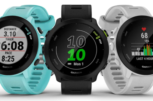 Smartwatch Garmin Forerunner 55 dan Forerunner 945 LTE Resmi Meluncur