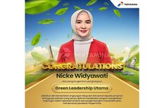 Berkomitmen Wujudkan Masa Depan Berkelanjutan, Nicke Widyawati Sabet Green Leadership