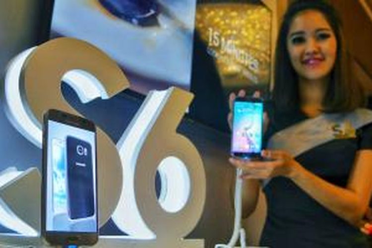 Samsung Galaxy S6 resmi diluncurkan di Indonesia pada sebuah acara peluncuran di Jakarta, Rabu (29/4/2015).