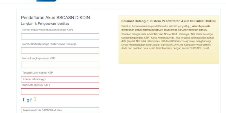 Dibuka 9 April 2021 Ini Cara Membuat Akun Sscasn Sekolah Kedinasan Halaman All Kompas Com