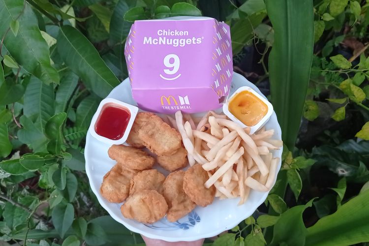 A BTS Meal from McDonald's