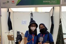 Cerita UMKM di MotoGP Mandalika: Karena Hujan, Banyak Orang Beli Sandal...