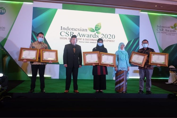 Pertamina Group berhasil membawa pulang 24 penghargaan Indonesian CSR Awards 2020. (Dok. Pertamina)