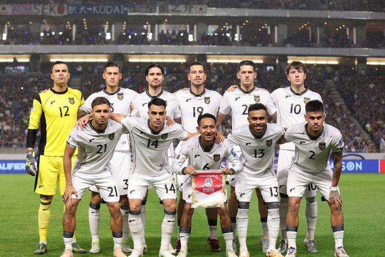 Starting Timnas Indonesia. Jadwal Kualifikasi Piala Dunia 2026 Zona Asia Putaran ke-4, Dimulai Oktober