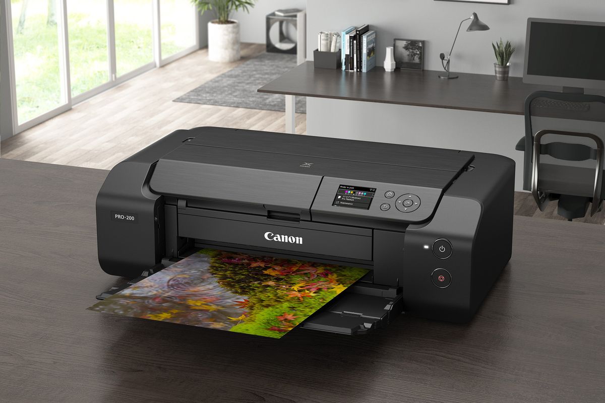 Ilustrasi printer Pixma Pro-200.