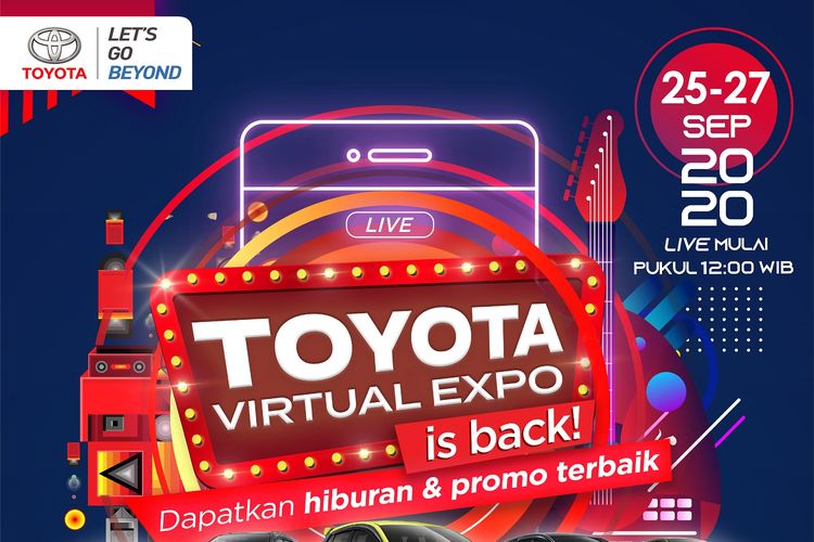 Toyota Virtual Expo berskala nasional, 25-27 September 2020