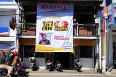 Cerita Rizqa Pasang Banner Promo Beli 1 Gratis 1 Kecuali Presiden, Murni Promosi Ramen, Sempat Diperiksa Polisi