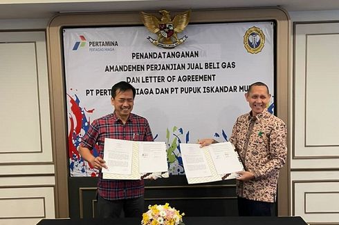 Subholding Gas Pertamina Suplai Gas Bumi ke Pupuk Iskandar Muda