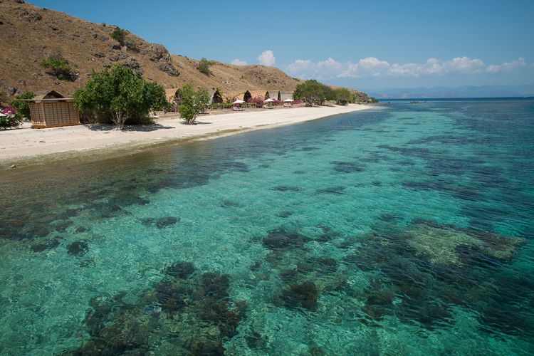 Ilustrasi Pulau Sebayur di NTT.