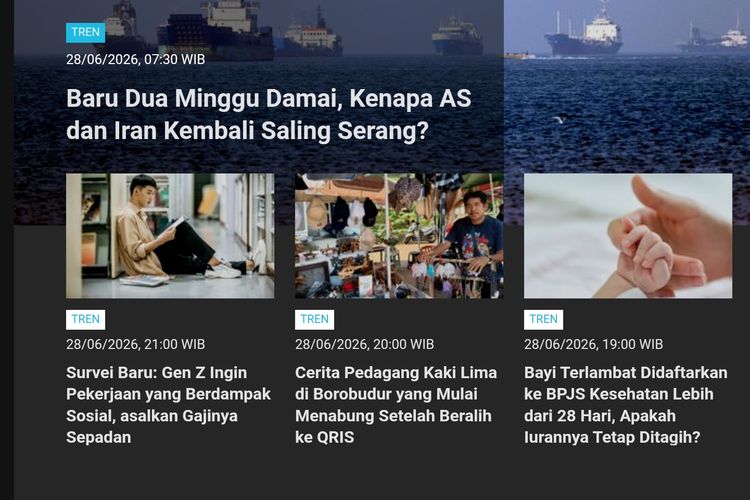 [POPULER TREN] Alasan AS-Iran Kembali Saling Serang | Update Jumlah Korban Tewas Gempa Venezuela