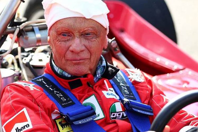 Juara dunia F1 1975, 1977 dan 1984, Niki Lauda di masa tua