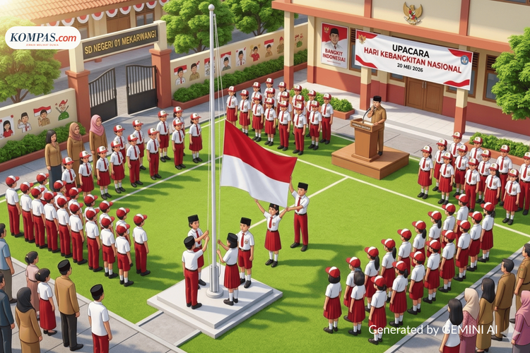 Teks Doa dan Sambutan Resmi Harkitnas 2026 untuk Upacara 20 Mei 