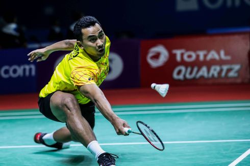 Hasil Denmark Open 2019, Tommy Sugiarto Lolos ke Perempat Final