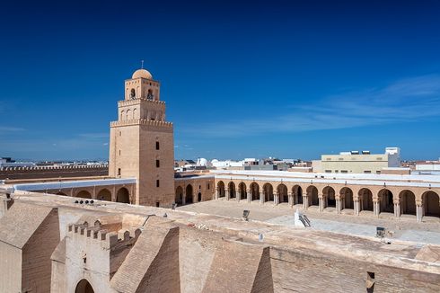 Cerita Masjid Agung Kairouan Tunisia, Dibangun pada Abad Ke-7