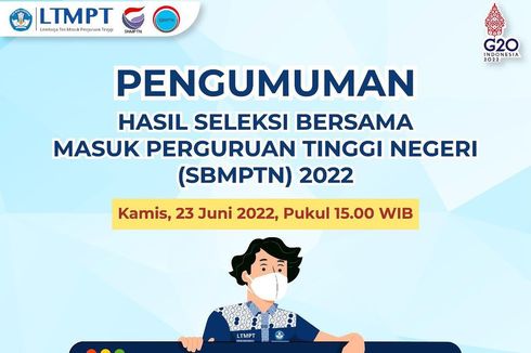 33 Link Pengumuman SBMPTN 2022, Bisa Diakses Mulai Pukul 15.00 WIB