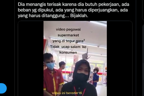 Video Viral Calon Karyawan Alfamart Ditegur karena Tak Beri Salam ke Pelanggan