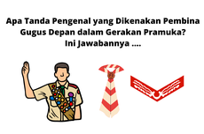 Apa Tanda Pengenal yang Dikenakan Pembina Gugus Depan dalam Gerakan Pramuka? Ini Jawabannya ....