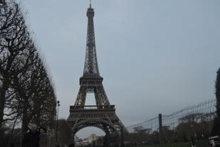 Menara Eiffel di Paris, Perancis.