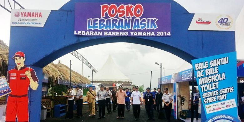 Posko Mudik Yamaha 2015