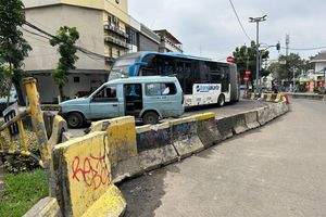 Pak Ogah Diduga Pungli untuk Buka Barrier Beton di Kota Tua, Kini Tak Terlihat