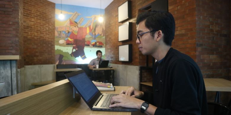 Coworking space Stasiun Gambir