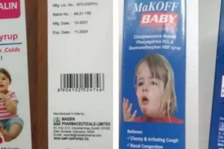 Perusahaan India Setop Produksi Sirup Obat Batuk Setelah Kematian Puluhan Anak di Gambia