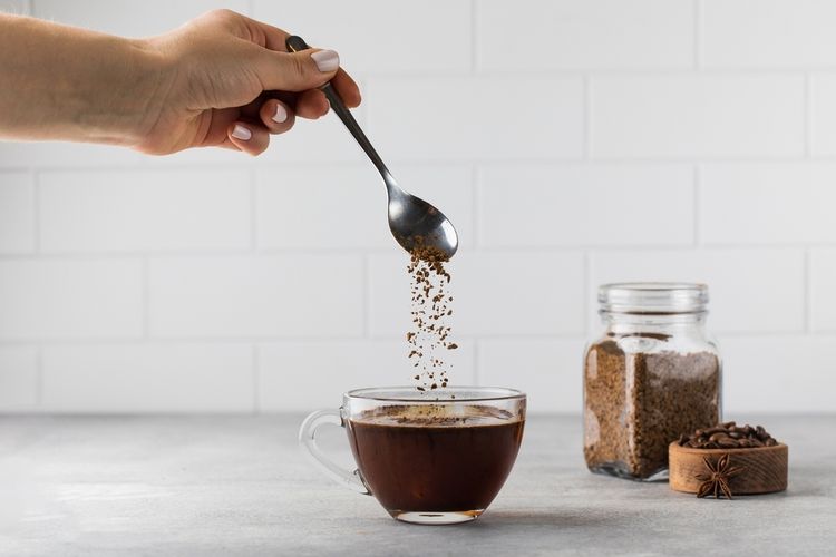 Ilustrasi apakah kopi hitam tanpa gula bagus untuk jantung?