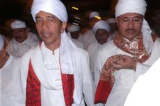 Jokowi Kenakan Sorban ala Sunan