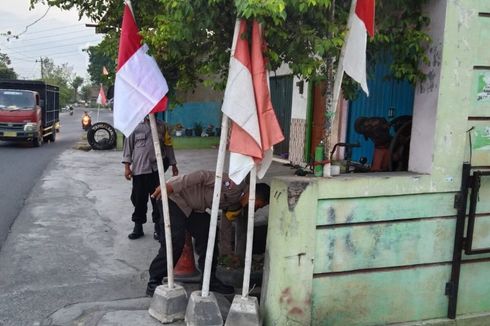 Marak Pencurian Bendera Merah Putih di Klaten, Polisi: Sudah Diganti yang Baru