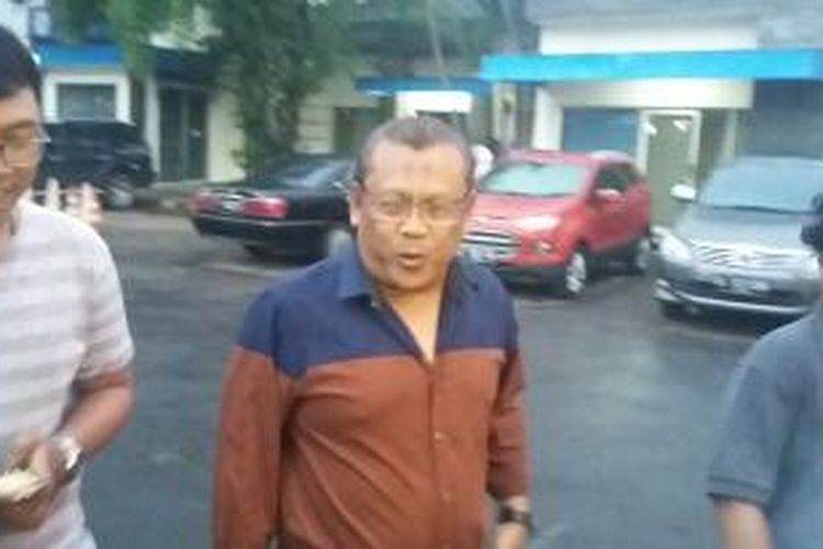 Praktisi hukum Eggi Sudjana saat ditemui di Kantor DPP Partai Golkar, Slipi, Jakarta Barat, Kamis (2/4/2015).