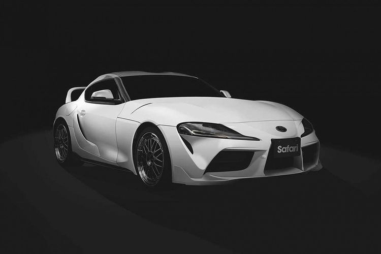 Hasil Toyota GR Supra garapan TOMS's.