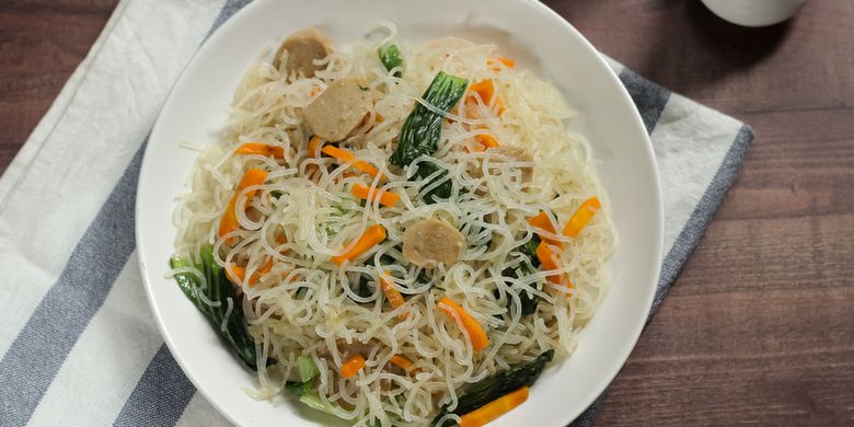 Resep Bihun Goreng Putih Dengan Bumbu Sederhana