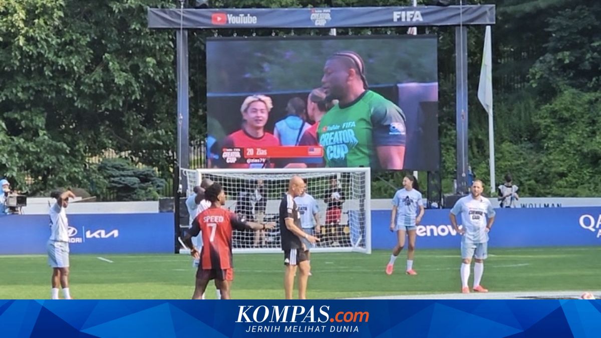 IShowSpeed Vs Celine Dept: 13 Gol, 2 Pelatih Legenda, Wasit Collina