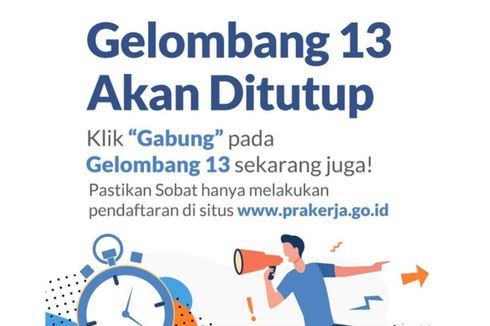 Login www.prakerja.go.id untuk Cek Peserta Lolos Prakerja Gelombang 13