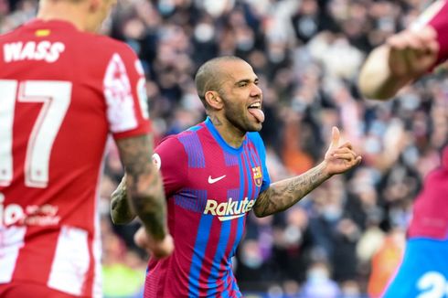 Dani Alves dan 9 Pencetak Gol Tertua Barcelona 