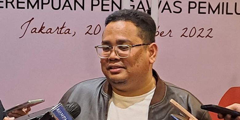 Ketua Bawaslu Rahmat Bagja saat ditemui di Hotel Grand Mercure, Jakarta Pusat, Selasa (20/12/2022). 