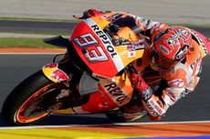 Sempat Terjatuh, Marquez Pimpin Latihan Ke-4 GP Valencia