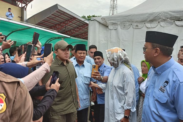 Capres Prabowo Subianto mendoakan Airin Rachmi Diany menjadi Gubernur Banten