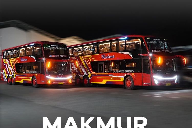 Bus baru PO Makmur