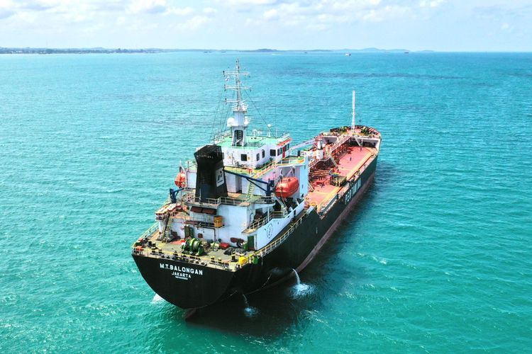 Ilustrasi kapal PT Pertamina International Shipping (PIS)