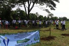 Peringati Hari Bumi, Yayasan Tarakanita Tanam 300 Pohon Langka di Ecopark Cibinong