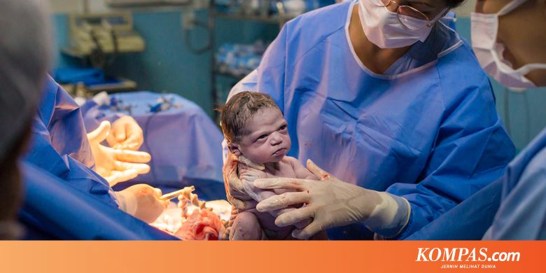 Viral Bayi di Brasil Ini Disebut Merengut saat Baru Dilahirkan, Ini Kata Fotografernya.. - Kompas.com - KOMPAS.com