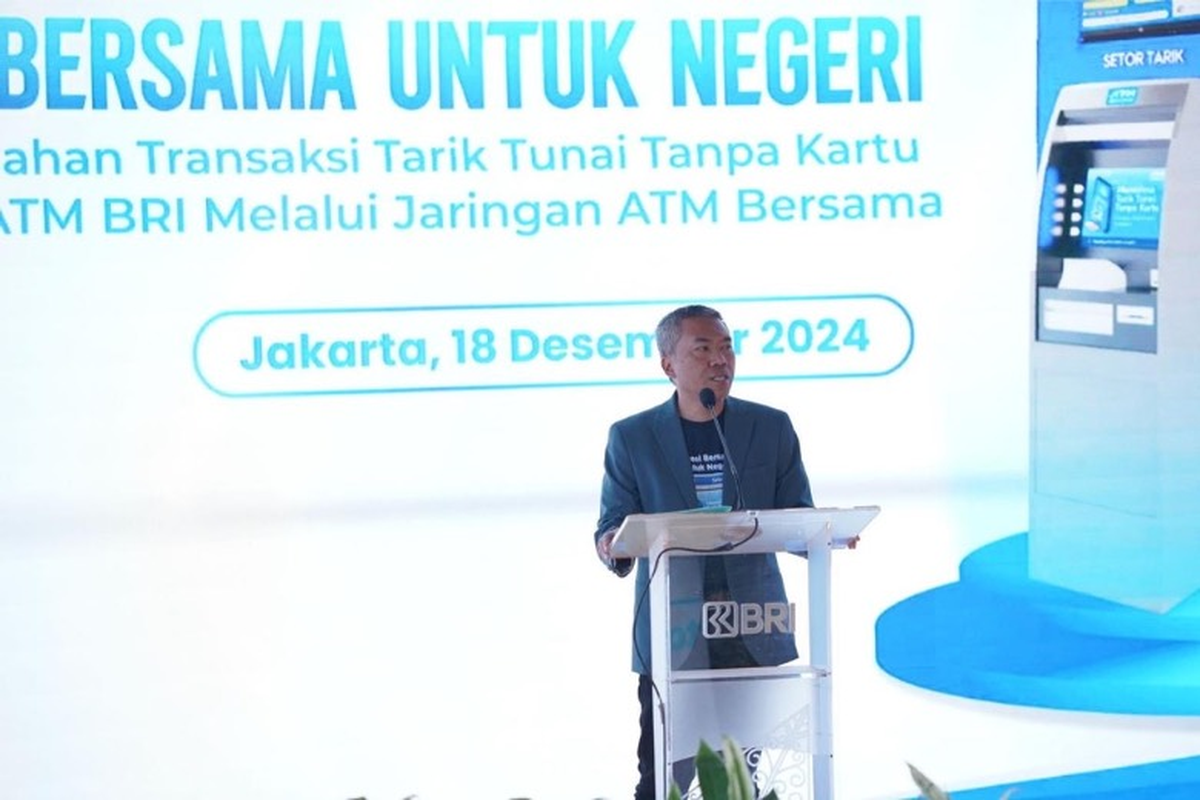 BRI dan Artajasa lakukan kolaborasi melalui peluncuran fitur Cardless Withdrawal untuk transformasi digital. 