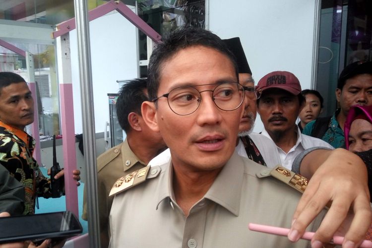 Wakil Gubernur DKI Jakarta Sandiaga Uno