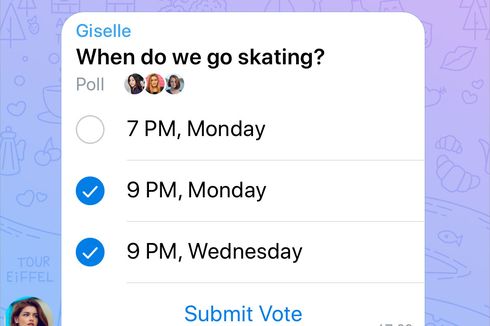 Cara Membuat Polling di Telegram buat Kuis Online