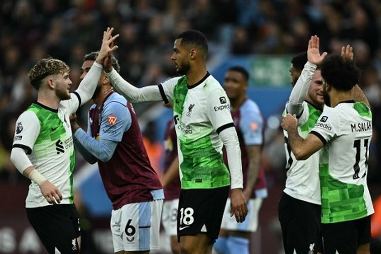 Hasil Aston Villa Vs Liverpool: Drama 6 Gol dan 1 "Bunuh Diri", Laga Tuntas Seri